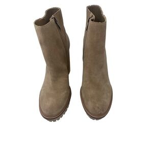 Vince Camuto Ankle Boots, Women's Size 8.5M, Tortilla Leather